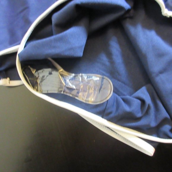 Ardene Clasic One -Piece Solid Swimwear Blue Large - Picture 3 of 6